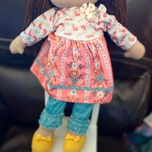 EUC Matilda Jane DOLL super sweet pink dress